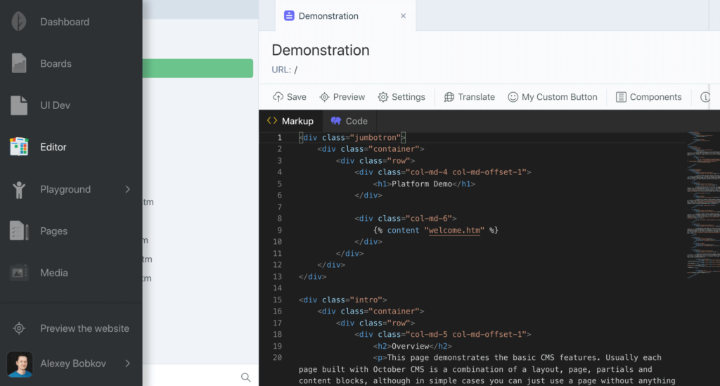 october cms 1024x549 - October CMS: Everything You Need to Know